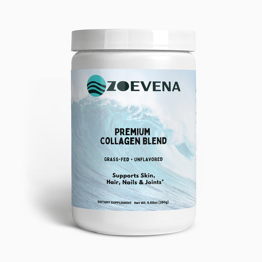Premium Collagen Blend - Grass-Fed Hydrolyzed Collagen Peptides (280g)