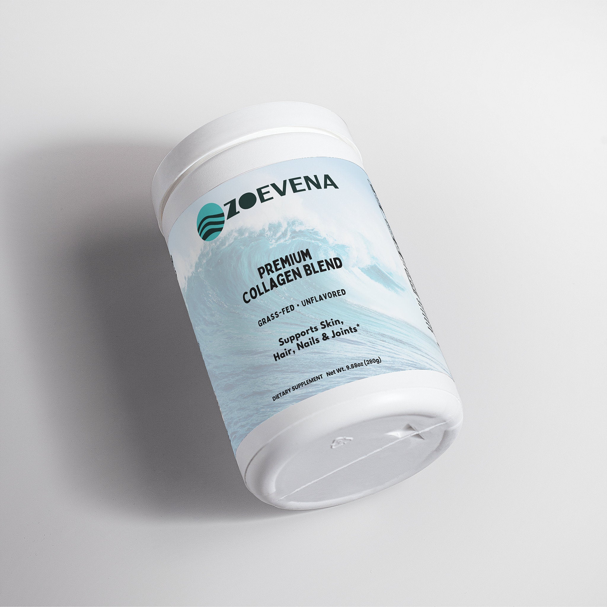 Premium Collagen Blend - Grass-Fed Hydrolyzed Collagen Peptides (280g)